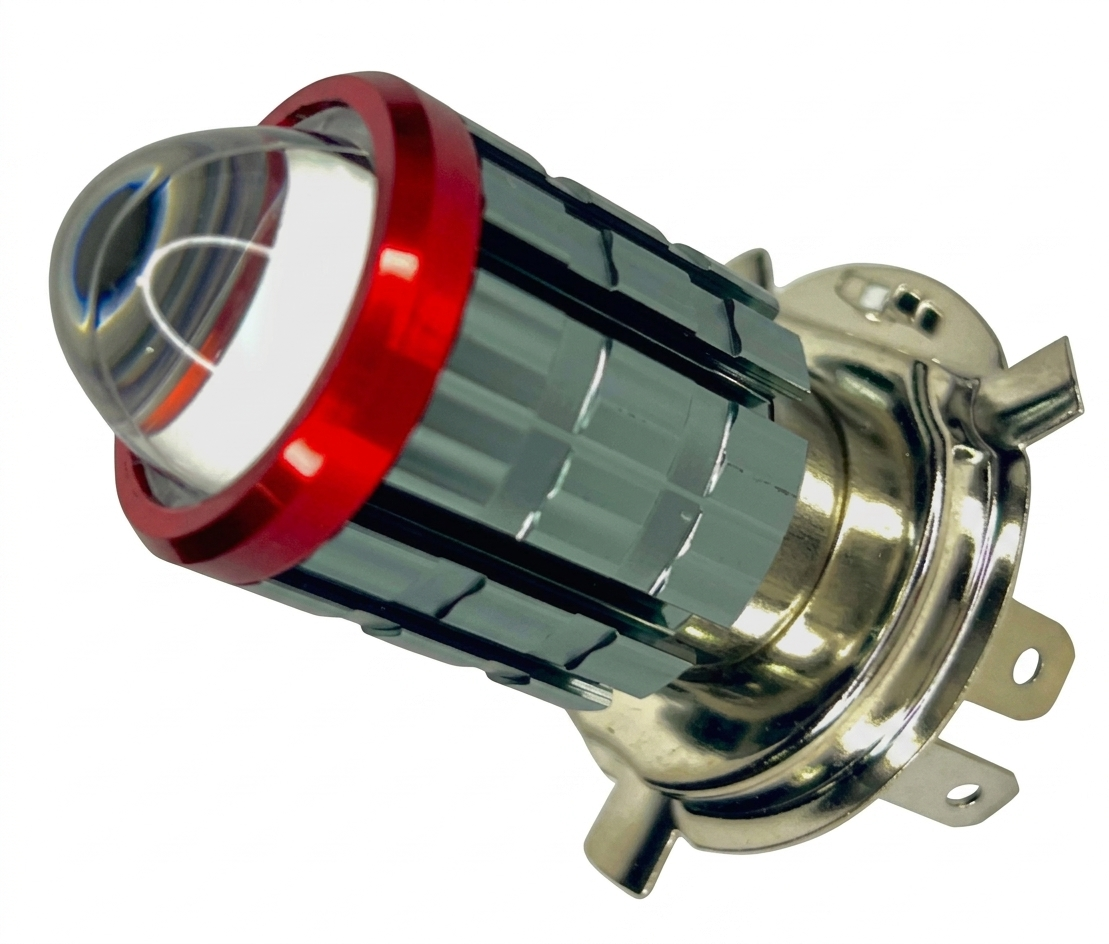 Bombillo H4 Farola Tipo Lupa (Unidad)