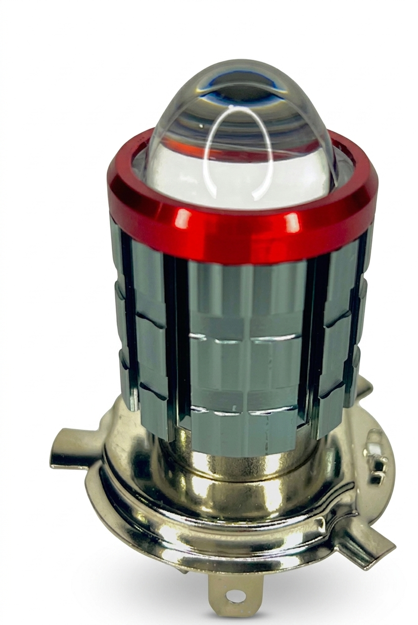 Bombillo H4 Farola Tipo Lupa (Unidad) - Imagen 2