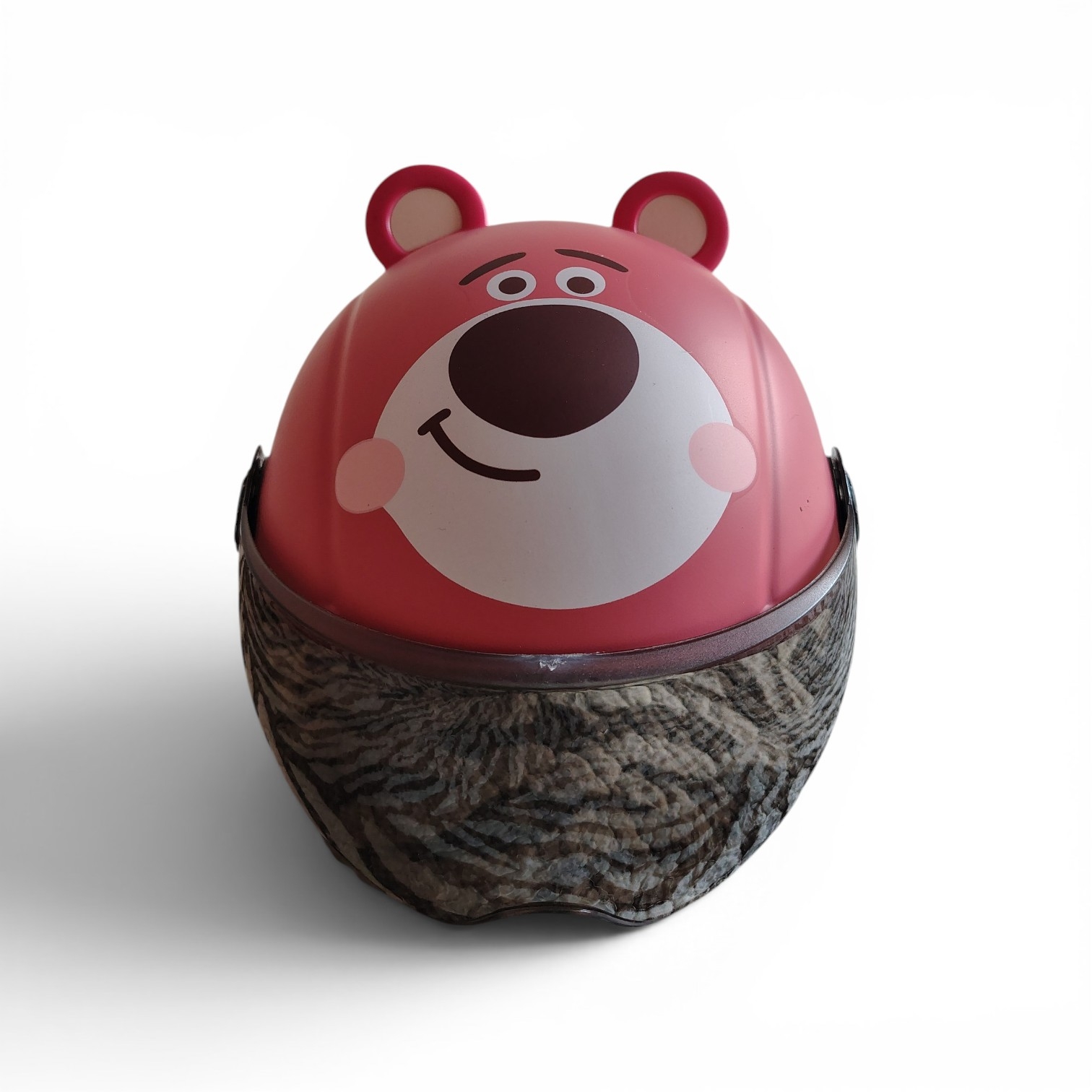 Casco infantil presentacion lotso vista frontal